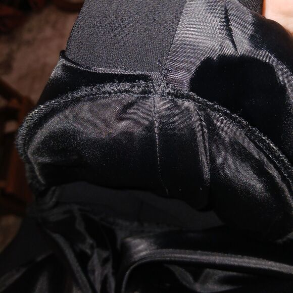 Vintage Mary McFadden Black Wrap Dress Blazer Long Sleeve Elegant Photos Sizing - Picture 16 of 16